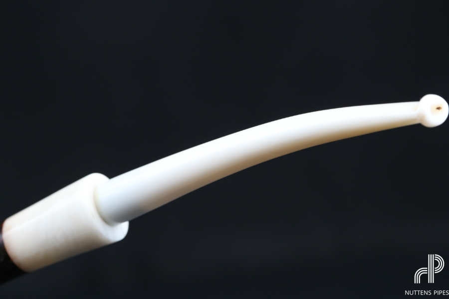 dublin bent rings acrylique ivoire