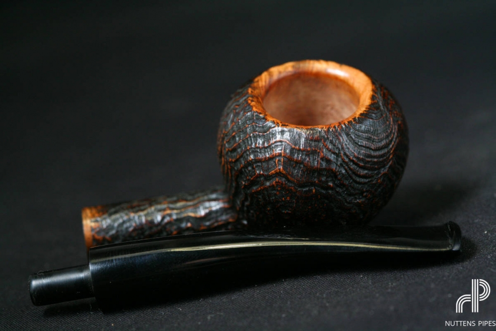 dark tomato sandblasted ebonit