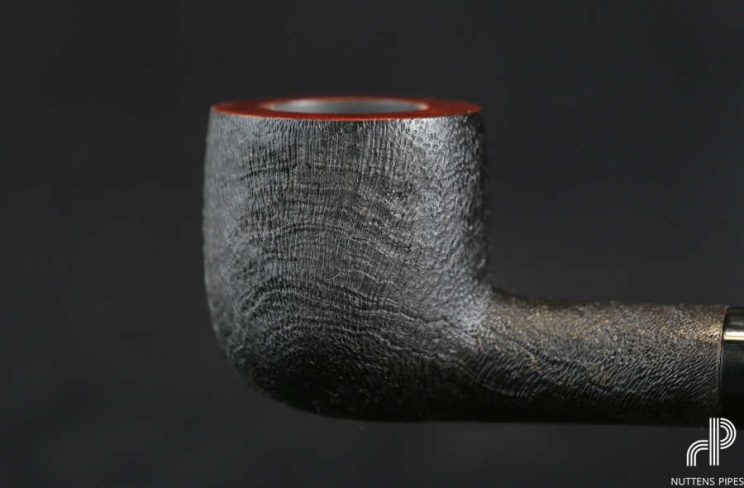 pot black sandblasted