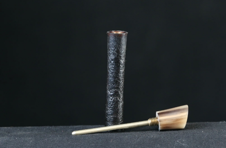 tamper sandblasted briar+ horn