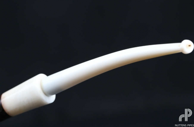 dublin bent rings acrylique ivoire