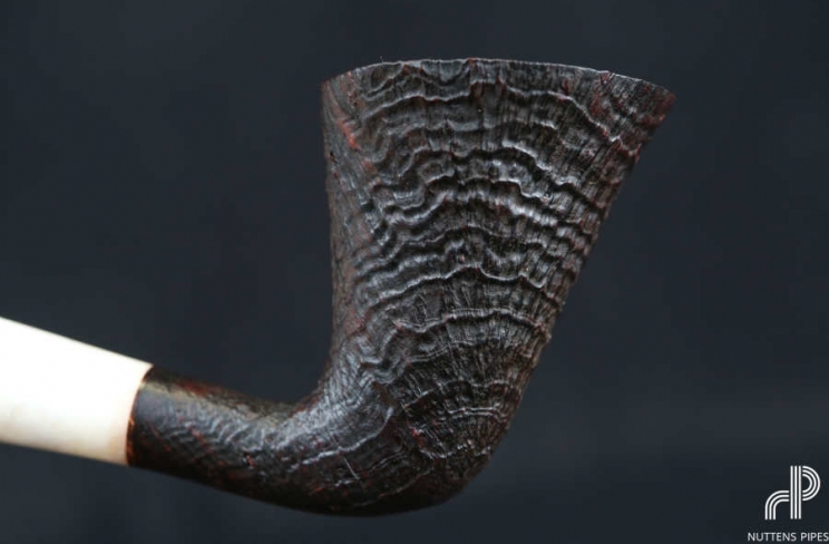 dublin bent rings acrylique ivoire