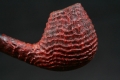 bent sablée ring grain ebonite